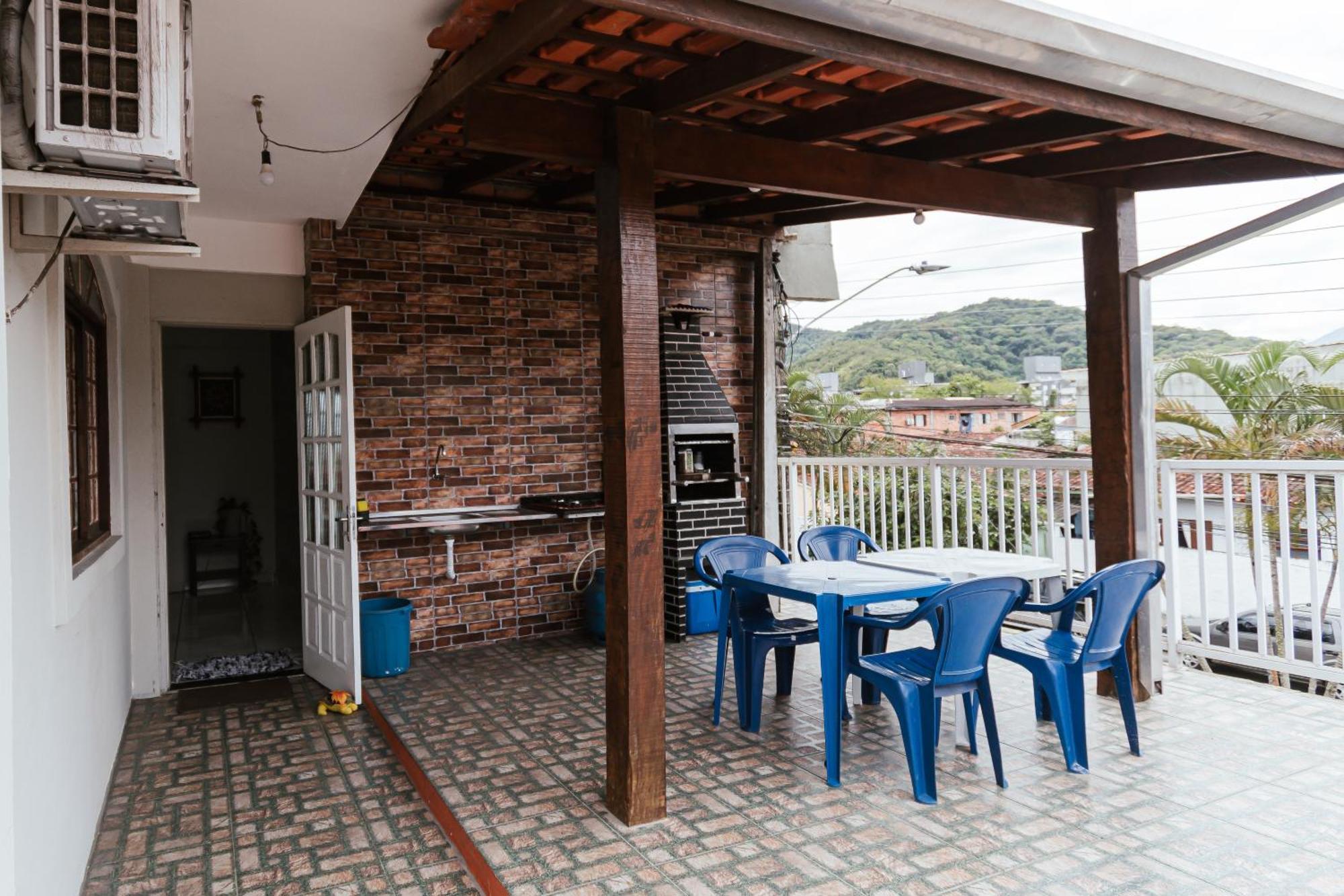Otimo Sobrado Prox Da Praia Grande Com Ar Condicionado Ubatuba Luaran gambar